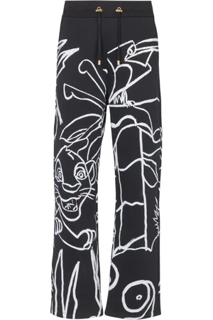 Balmain X Disney Hose mit Kordelzug