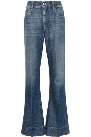 Sportmax Bootcut-Jeans mit hohem Bund
