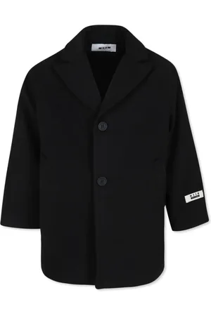 Msgm Jacke mit Logo-Patch