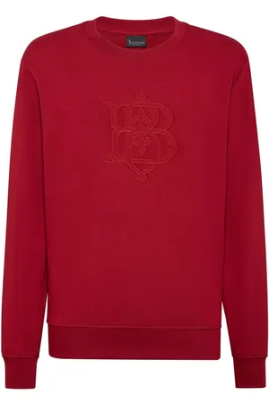 BILLIONAIRE Sweatshirt mit Logo-Applikation