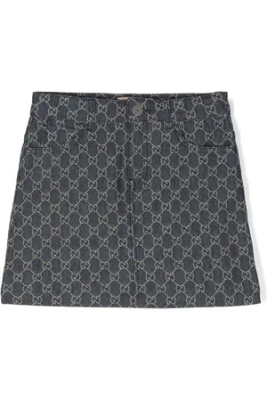 Gucci Minirock aus GG Damier-Jacquard