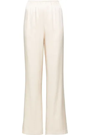 ANINE BING Seidenhose mit geradem Bein