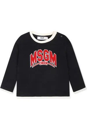 Msgm Langarmshirt mit Rüschenkragen