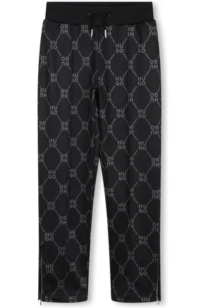 HUGO BOSS Jogginghose mit Monogramm-Print