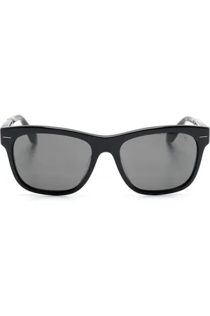Brunello Cucinelli Sonnenbrille mit eckigem Gestell