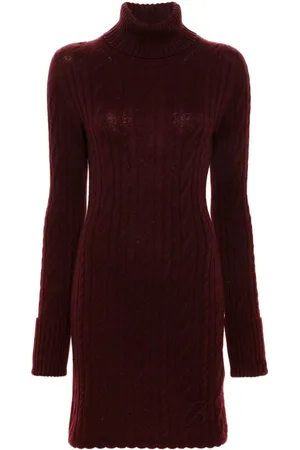 BLUMARINE Minikleid mit Zopfmuster
