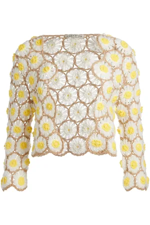 ALICE+OLIVIA Gehäkelter Anderson Cardigan