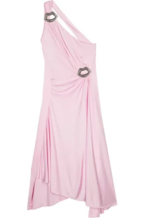 Sonia by Sonia Rykiel Asymmetrisches Midikleid mit Lippen