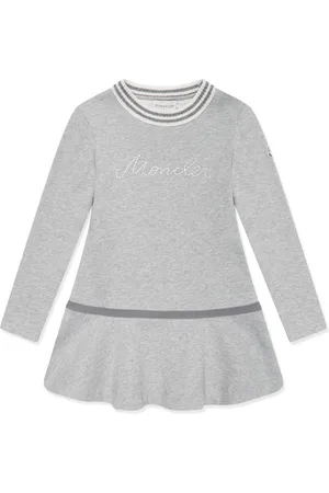 Moncler Kleid mit Logo-Stickerei