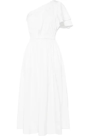 Cynthia Rowley Einschultriges Midikleid