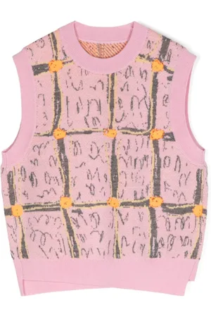 JNBY by JNBY Oberteil mit geometrischem Intarsienmuster