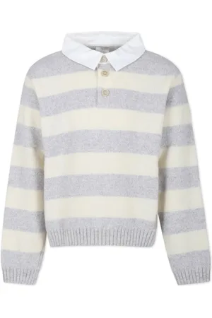 ELEVENTY Gestreifter Pullover