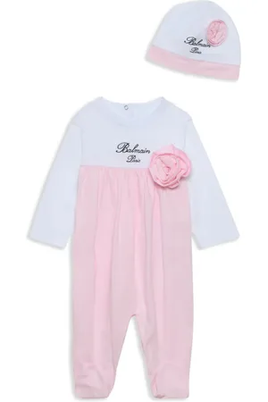 Balmain Pyjama mit Blumenapplikation