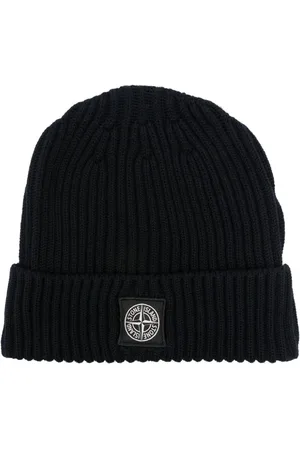 Stone Island Gerippte Beanie