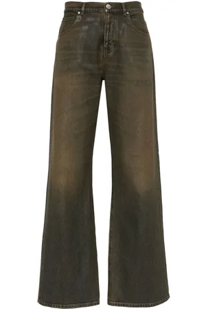 Pinko Halbhohe Straight-Leg-Jeans