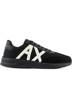 Armani Exchange Sneakers mit Logo-Patch