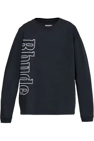 Rhude Sweatshirt mit Logo-Print