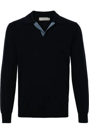 CANALI Poloshirt aus Merinowolle