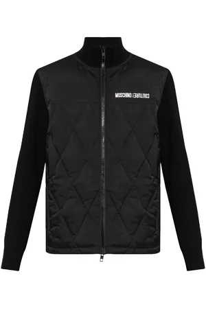 Moschino Jacke mit Logo-Stickerei