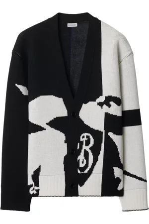 Burberry Kaschmircardigan mit EKD-Intarsie