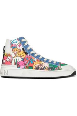 Balmain X Disney The Lion King B-Court Sneakers