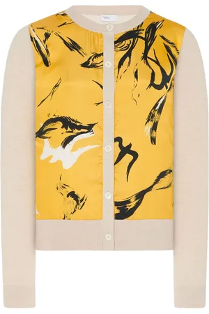 ROSETTA GETTY Cardigan mit Vogel-Print