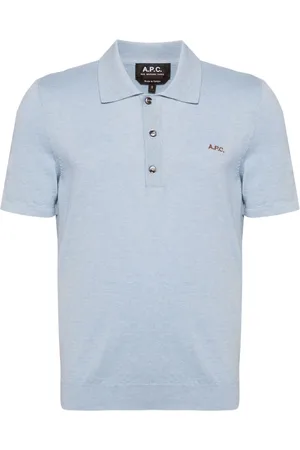 A.P.C. Poloshirt mit Logo-Stickerei