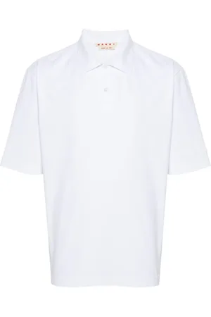 Marni Poloshirt mit Logo-Patch