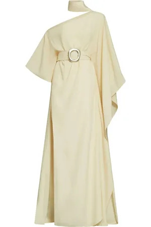 ‎Taller Marmo‎ Taylor Krepp-Kaftan mit Gürtel
