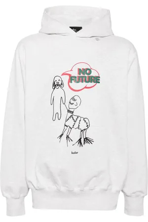 Kolor Hoodie mit grafischem Print