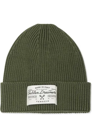 Golden Goose Beanie mit Logo-Detail