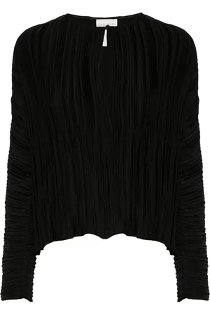 FORTE FORTE Plissierte Bluse