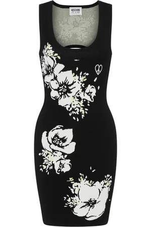 Moschino Strickkleid mit Cut-Out