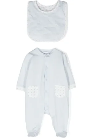 Emporio Armani Pyjama mit Adler-Print