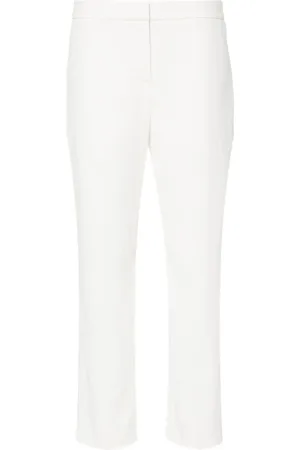 Alexander McQueen Zigarettenhose aus Krepp