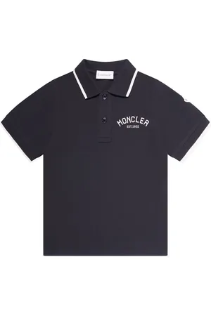 Moncler Poloshirt mit Logo-Print