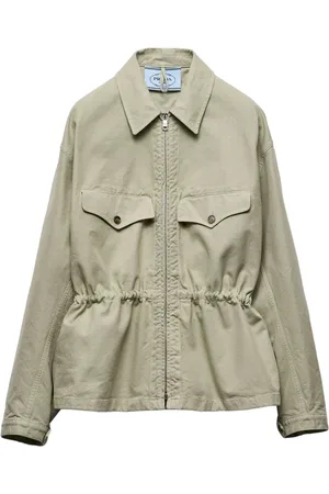 Prada Leichte Jacke mit Reißverschluss