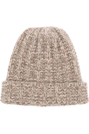 Maison Margiela Beanie mit Logo aus vier Nähten