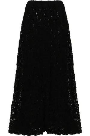 Jil Sander Midirock mit Spitze