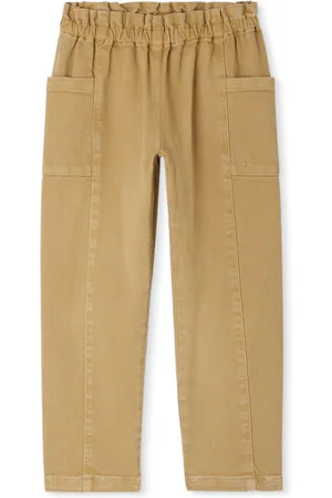 BONPOINT Gerade Tiche Hose mit Stretchbund
