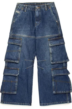 Diesel Ausgeblichene D-Sire Cargo Jeans