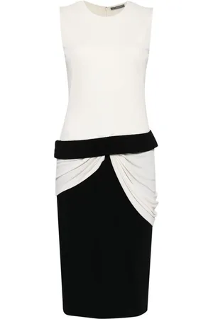 Alexander McQueen Kleid mit Rundhalsausschnitt