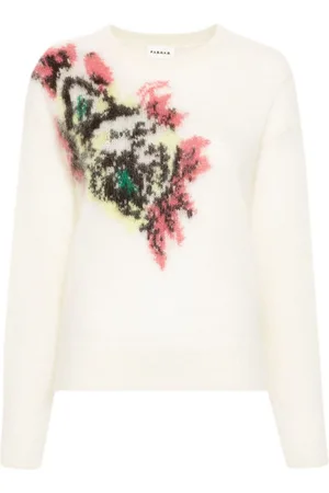 P.A.R.O.S.H. Lycoris Pullover aus gebürstetem Strick