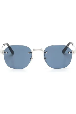 Cartier Runde Brille ohne Rahmen