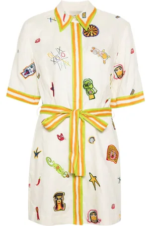 ALÉMAIS X Michael Swaney Checkers Minikleid