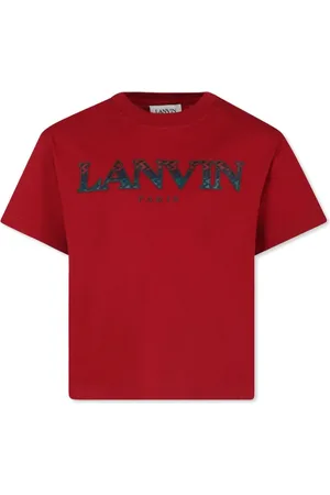 Lanvin T-Shirt mit Logo-Stickerei