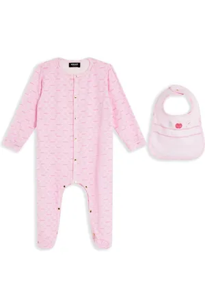 VERSACE Strampler-Set mit Logo-Print