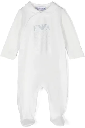 Emporio Armani Pyjama mit Logo-Print