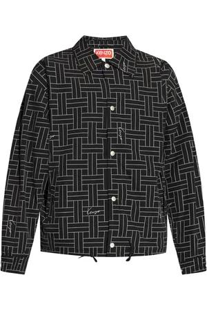 Kenzo Windbreaker mit Weave-Print