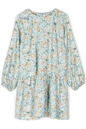 Il gufo Kleid mit Blumen-Print